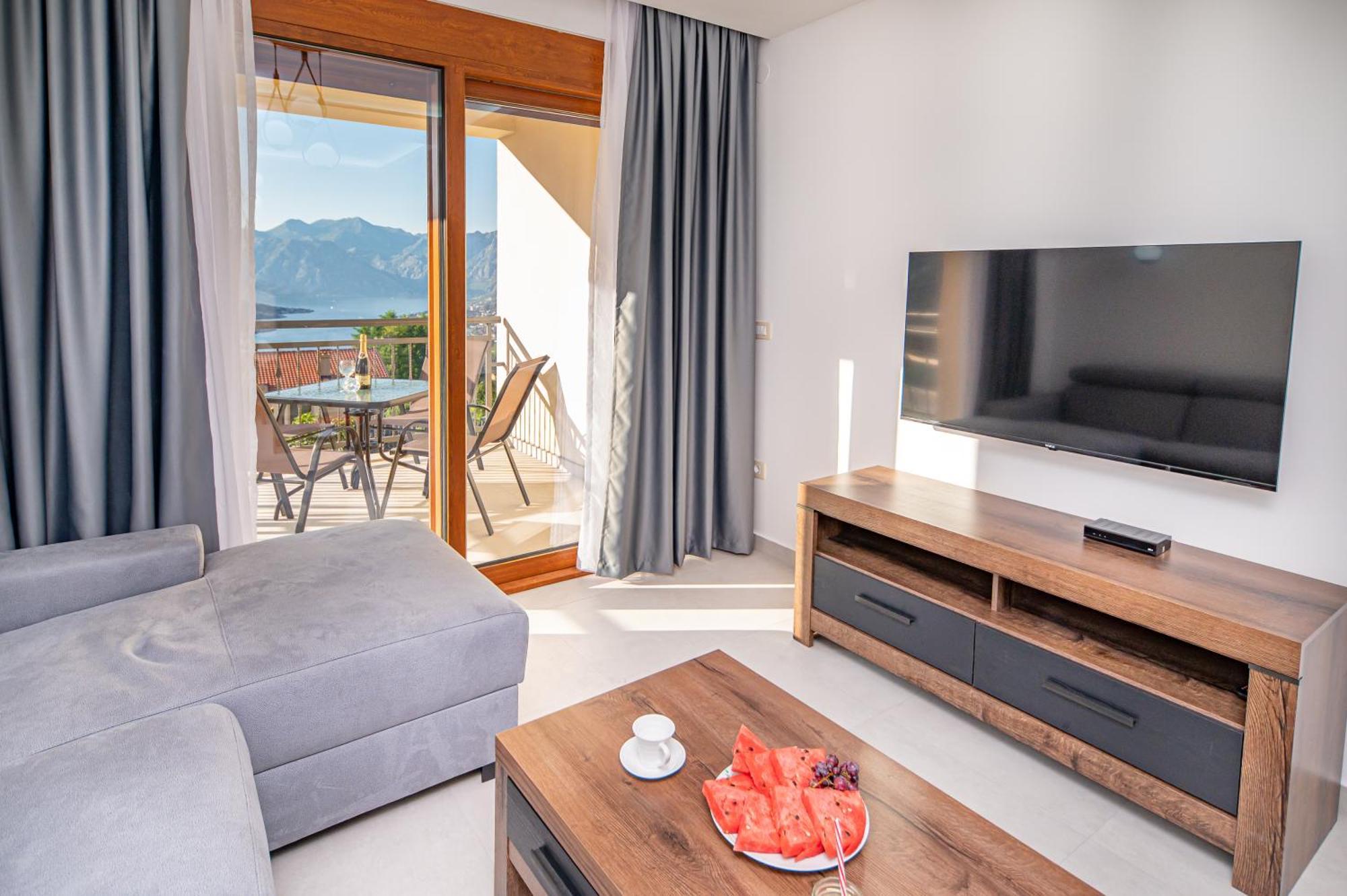 Ferienwohnung Red Hill Kotor Exterior foto